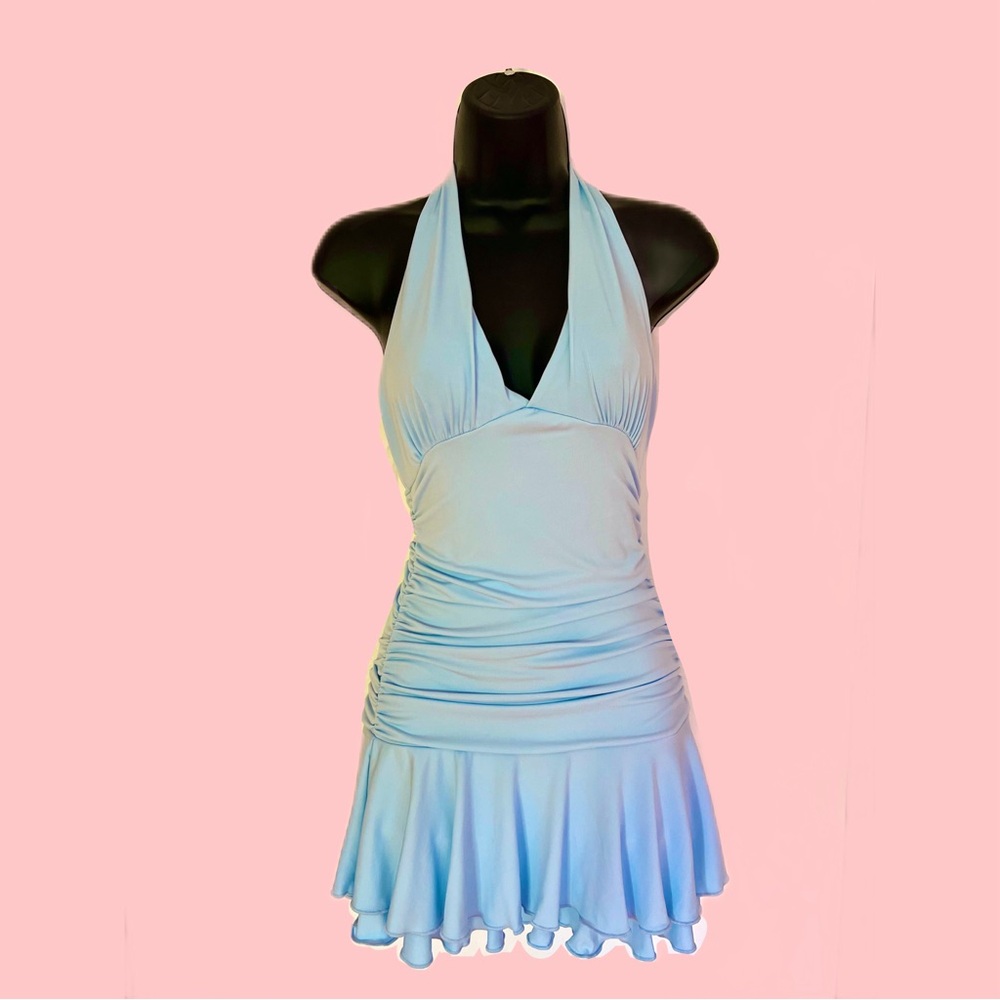 Blue dress